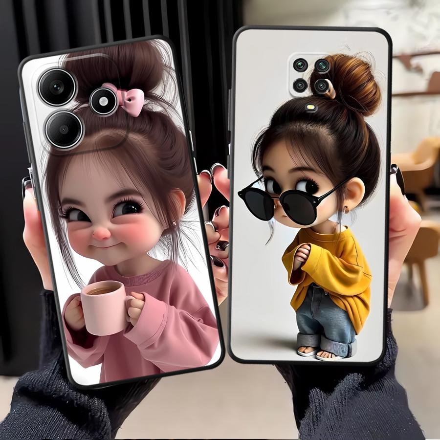 Camera Lens Protector - Urocze etui na telefon z motywem