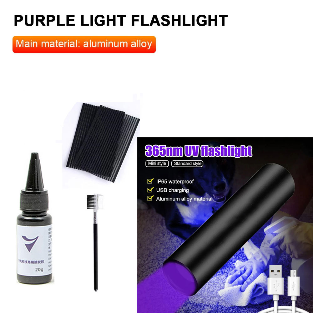 Zestaw kleju do przedłużania w – Liquid Uv Glue Kit recenzja i cena