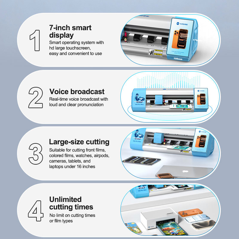 SUNSHINE Y25 Pro Max 16-calowa – Screen Protector Cutter recenzja i cena